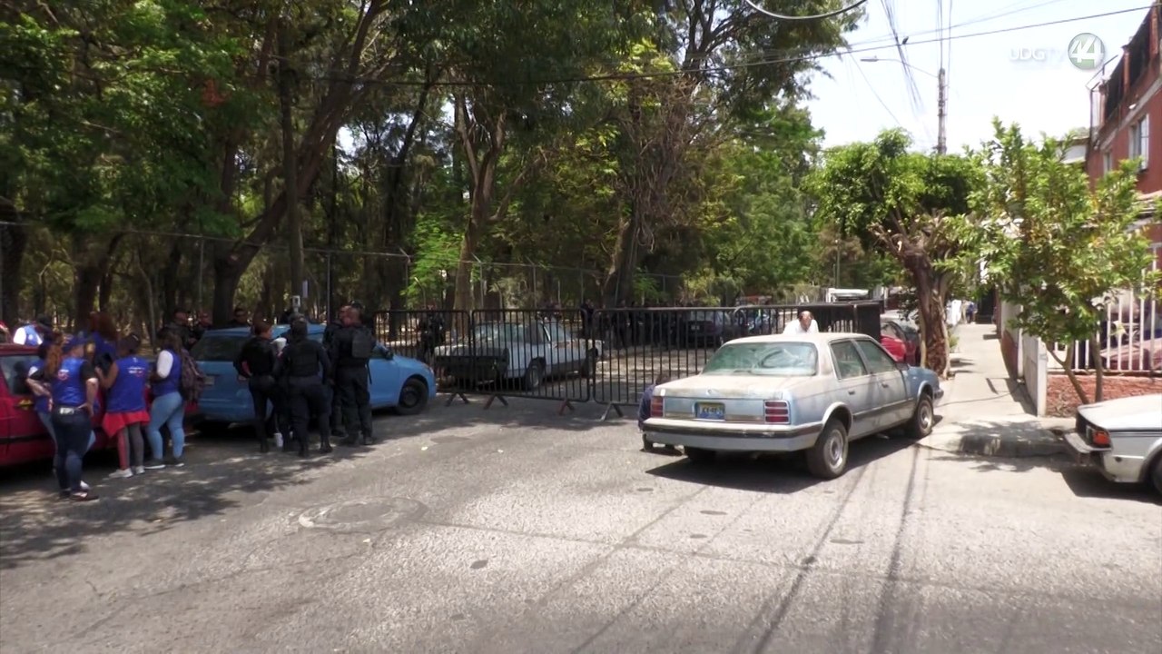 La socialización del colector se hizo hasta que la Policía colocó enrejados: vecinos de San Rafael