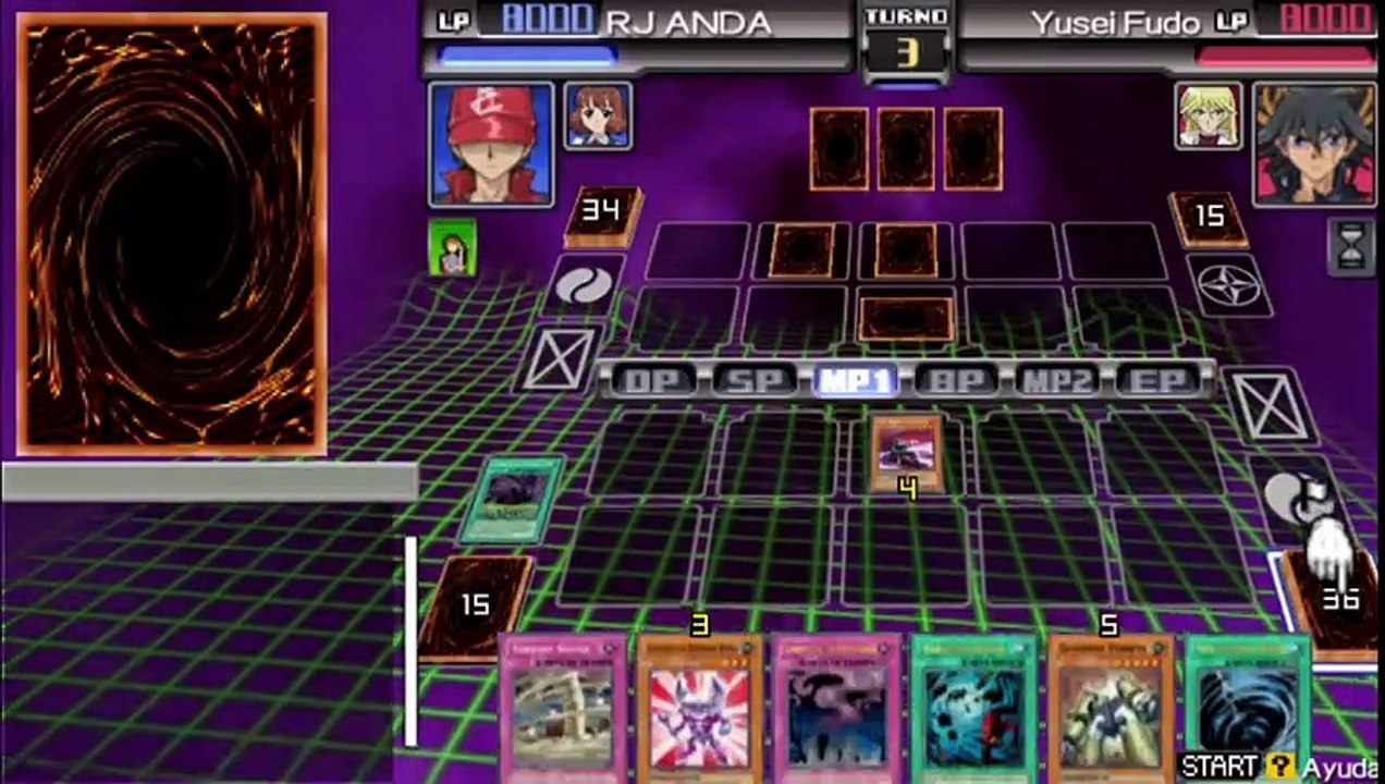 Yu-Gi-Oh! 5Ds Tag Force 5 PSP - Evento FINAL Kaia #RJ_Anda #5Ds #cardgamer #tagforce #animegamer
