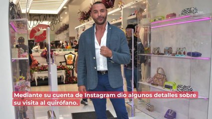 "Les confieso que tuve miedo": Latin Lover se somete a delicada cirugía de columna