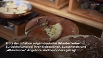 Trotz Inflation: Deutsche sparen nicht am Urlaub