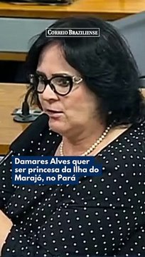 Damares Alves quer ser princesa da Ilha do Marajó, no Pará