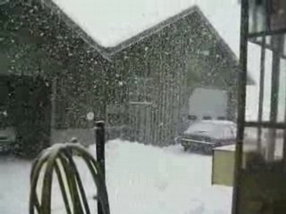 Tombe la neige