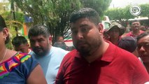 ¿Huyó? alcalde de Soteapan se retira ante visita de pobladores de Buenavista