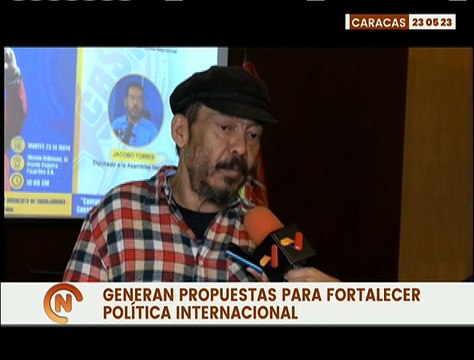 Caracas | Presentan propuestas para fortalecer la política internacional