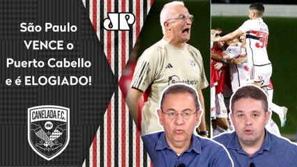 "ISSO NÃO ACONTECIA ANTES! O São Paulo GANHOU OUTRA e o Dorival.." 2x0 no Puerto Cabello gera DEBATE