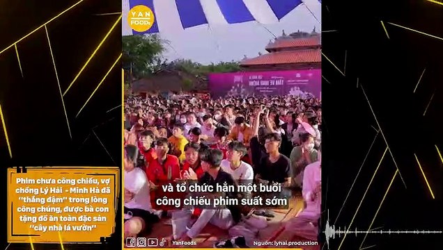 Lý Hải - Minh Hà được bà con tặng đồ ăn toàn đặc sản “cây nhà lá vườn”