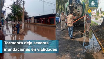 Granizada azota el norte Del Valle de México