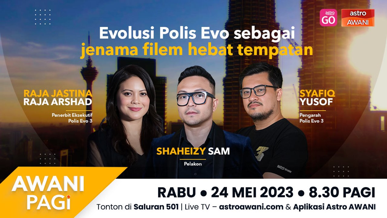 AWANI Pagi: Evolusi Polis Evo sebagai jenama filem hebat tempatan