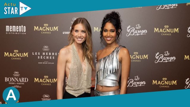Amandine Petit et Clémence Botino dégainent les mini-robes, soirée cannoise avec le fils d'une star