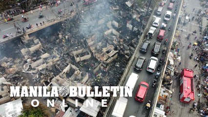 1 dead as fire hits homes under QC flyover