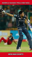 Naveen UI Hag BADLY TROLLS Virat Kohli & RCB Fans! | Naveen UI Haq Vs Virat Kohli IPL 2023 #shorts