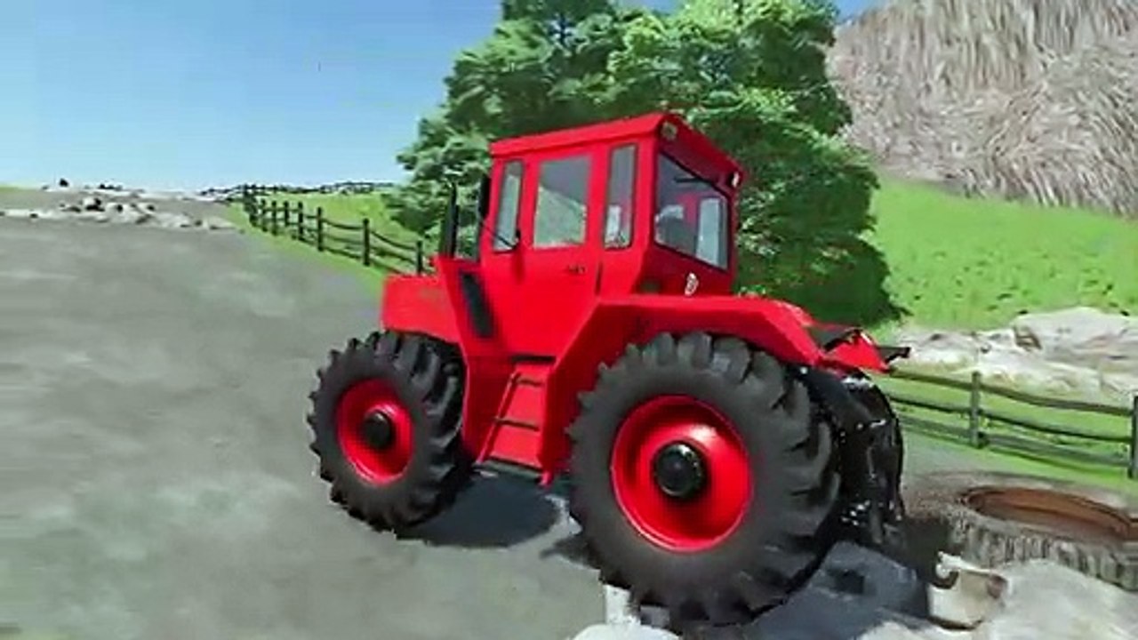 Farming Simulator 22 112 - COLORED MERCEDES-BENZ vs CLAAS TRACTORS DEATH RUN