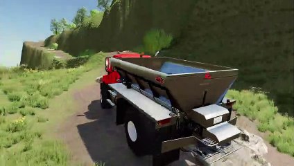 Farming Simulator 22 140 - COLORED FREIGHTLINER TRUCK TIPPER DEATH RUN