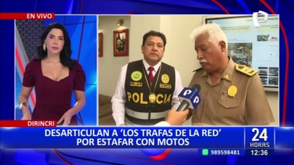 "Los trafas de la red": Detienen a estafadores que ofrecían motos de alta gama a bajo precio