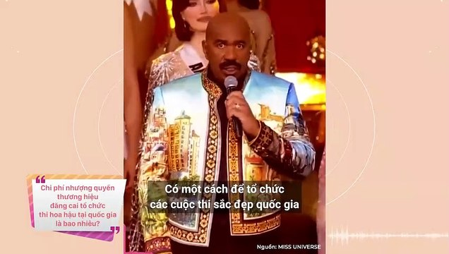 Hé lộ mức chi phí nhương quyền đăng cai các cuộc thi HOA HẬU: Bất ngờ nằm ở trùm cuối