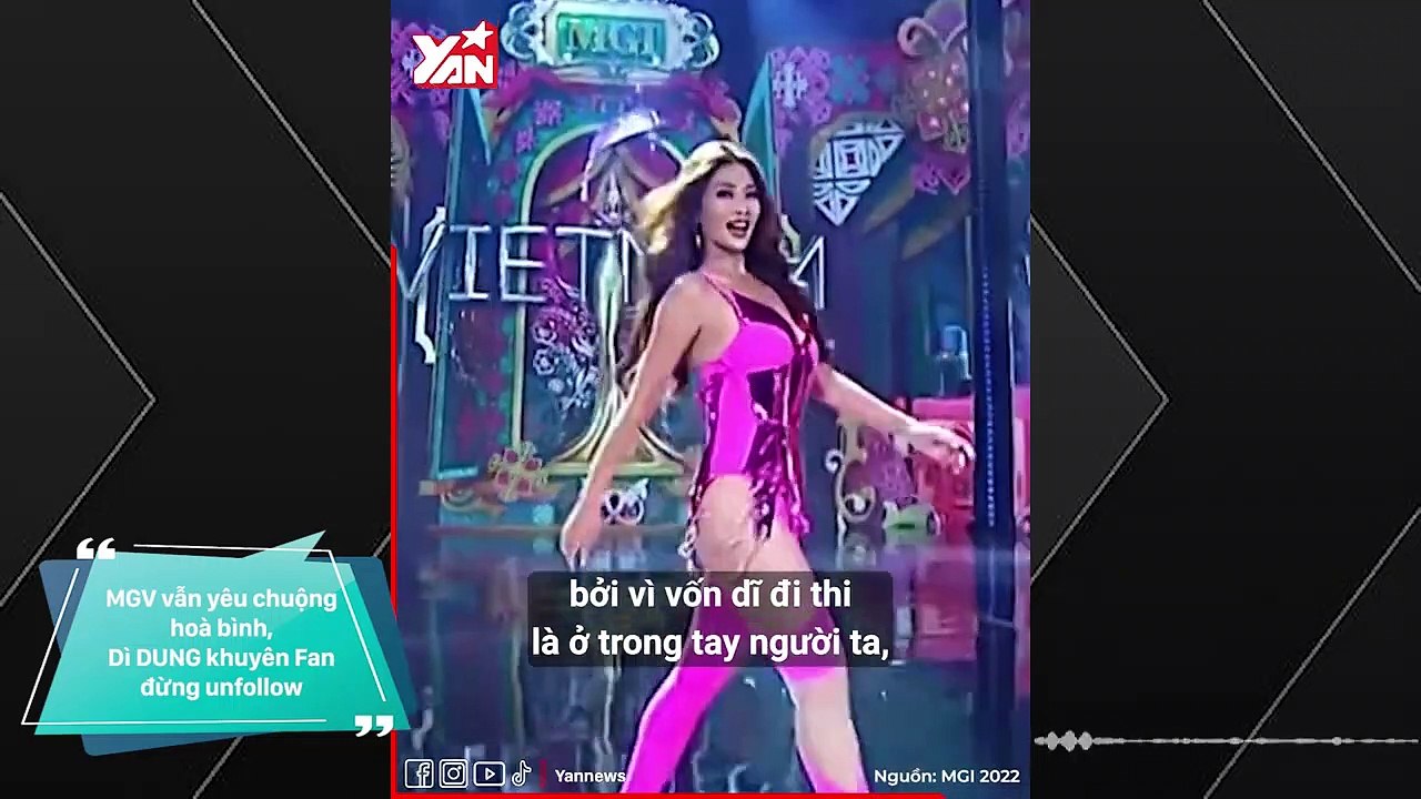 Dù đang căng thẳng nhưng Miss Grand VN vẫn yêu hòa bình: Dì Dung, Quỳnh Châu đều đưa ra quan điểm
