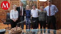 Claudia Sheinbaum se reunió con el gobernador de Tamaulipas