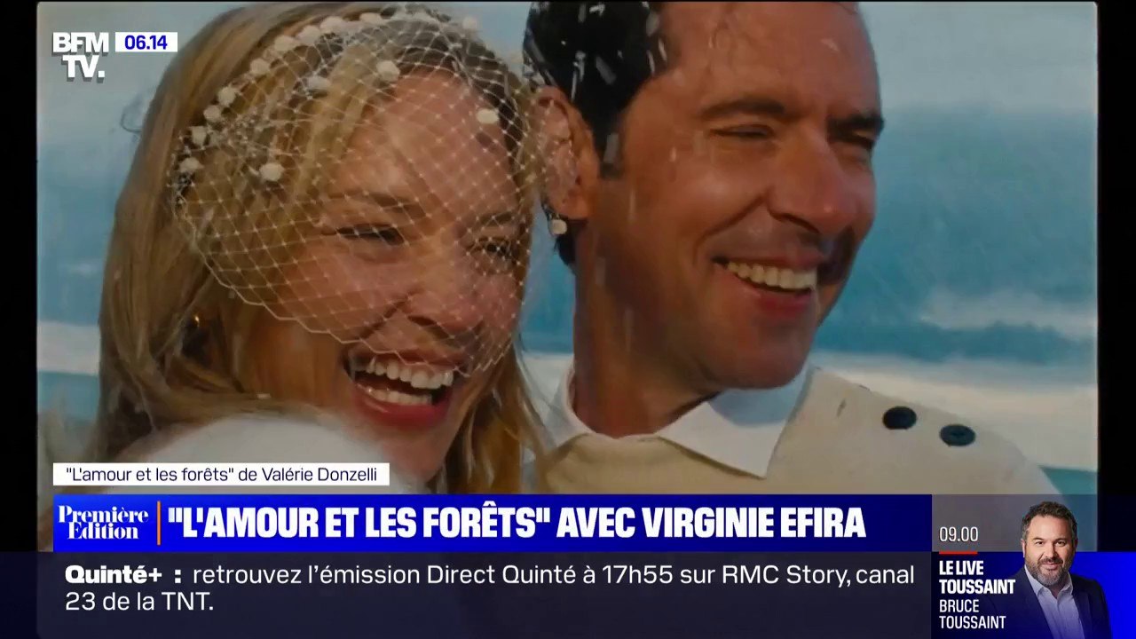 Après son César, Virginie Efira revient avec Melvil Poupaud dans "L'amour et les forêts"