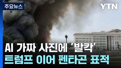 두번째 표적된 펜타곤...가짜 사진에 '발칵' 만들기는 '간단' / YTN