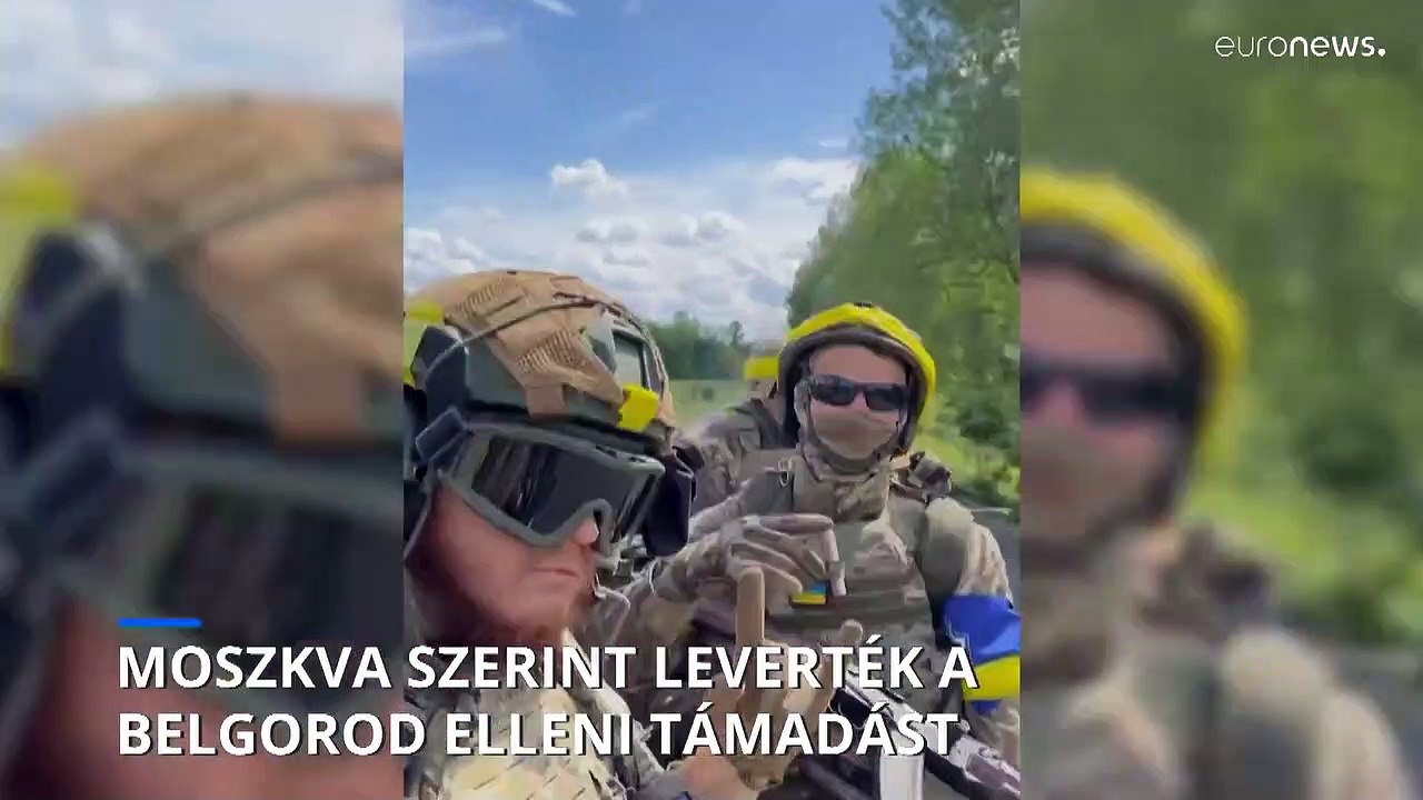 Moszkva szerint leverték a Belgorod elleni támadást