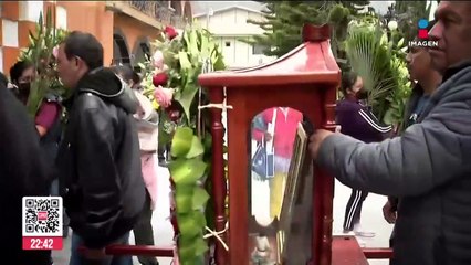 Habitantes de Santiago Xalitzintla celebraron la fiesta patronal pese a restricciones por el Popo