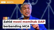 Zahid mesti memihak DAP berbanding MCA untuk menang PRN, kata penganalisis