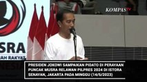 Infografis 7 Poin Pidato Jokowi di Puncak Musra: Pilih Capres Pemberani!