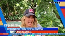 Andrea Legarreta feliz por el noviazgo de su hija Mía