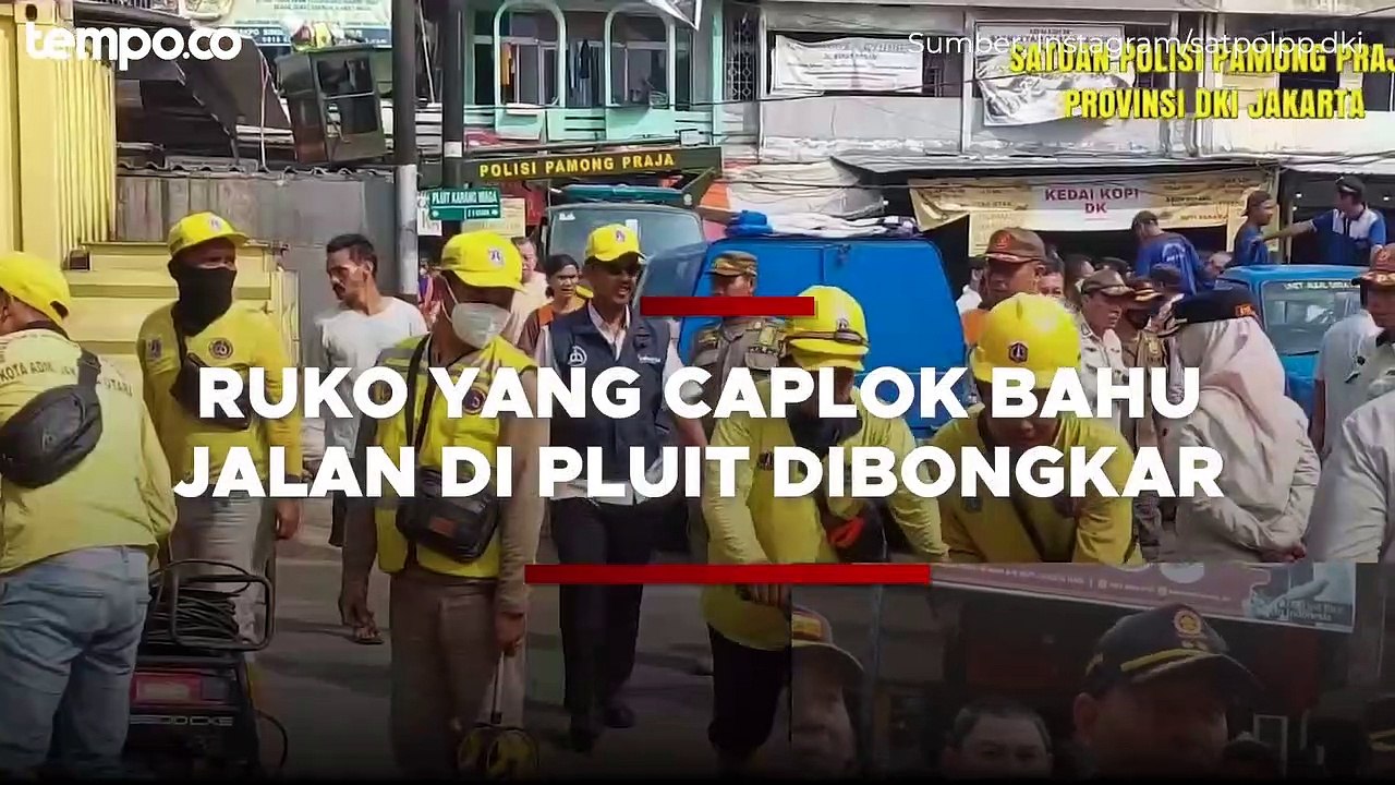 Karyawan dan Penyewa Ruko di Pluit Demo, Sempat Terjadi Kericuhan