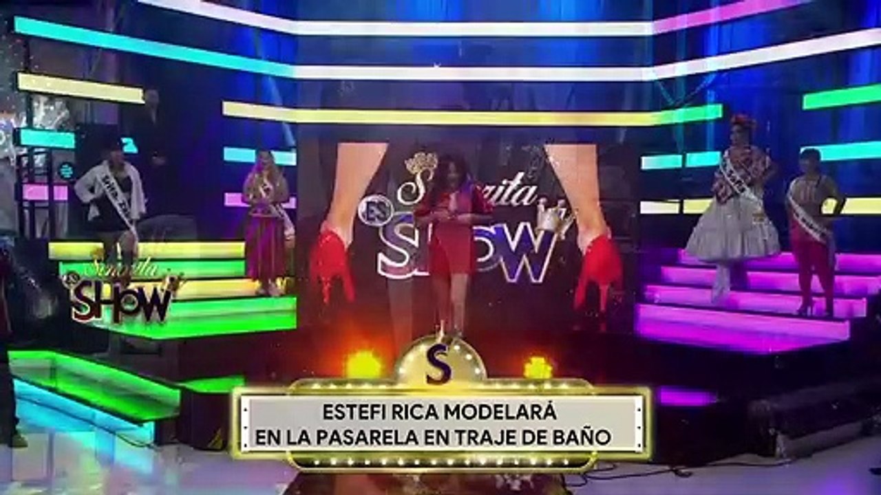Estefi sorprende en sensual pasarela en bikini
