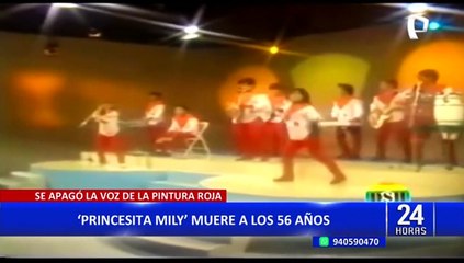 "Princesita Mily": fallece a los 56 años exintegrante de Pintura Roja