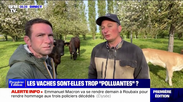 Avec l'alimentation, on arriver à baisser les émission de méthanes, selon cet éleveur de vaches