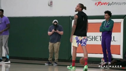 Derrick Jones Jr FLIES During This Pro Run