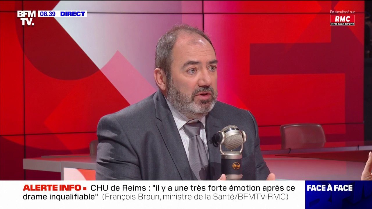 François Braun s'adresse aux soignants: "N'acceptez aucune violence, arrêtez d'utiliser ce terme d'incivilité (...). Il faut porter plainte"
