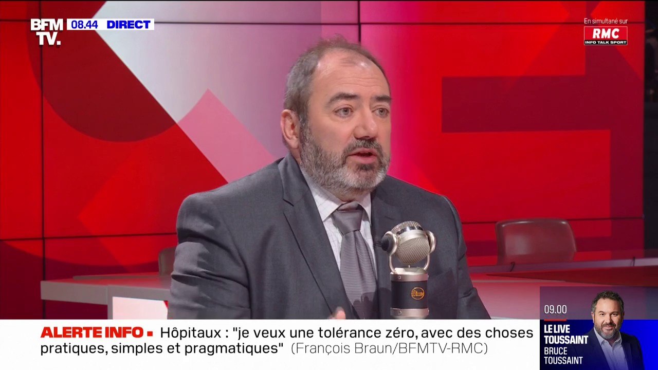 François Braun, ministre de la Santé: "L'hôpital est un lieu qui reste ouvert et ne deviendra pas une forteresse"