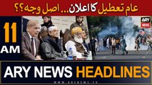 ARY News Headlines | 11 AM | 24th May 2023