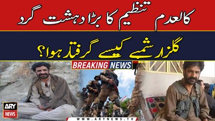 How terrorist Gulzar Imam Shanbe was arrested?