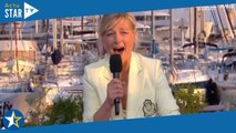 Anne-Elisabeth Lemoine embrassée par Bertrand Chameroy en plein direct à Cannes et ce n'était 