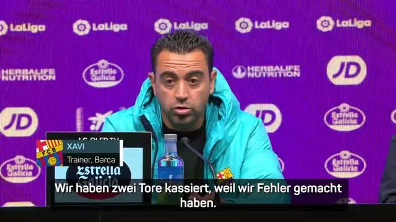 Xavi: 'Müssen uns wieder konzentrieren'