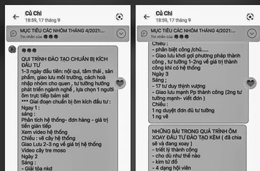 Đa cấp biến tướng 'giăng bẫy' công nhân