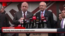 Ümit Özdağ, Kemal Kılıçdaroğlu'na desteğini açıkladı