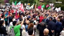 Falcone, contromanifestazione a Palermo: feriti tre poliziotti