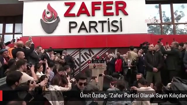 Ümit Özdağ: Zafer Partisi Olarak Sayın Kılıçdaroğlu'nu Cumhurbaşkanlığı Seçimlerinde İkinci Turda Destekleme Kararı Verdik