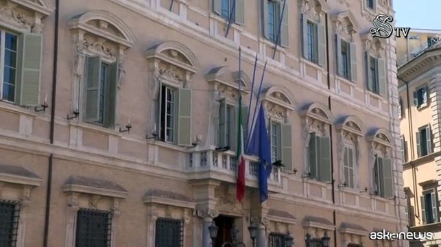 Lutto nazionale per l'alluvione, bandiere del Senato a mezz'asta