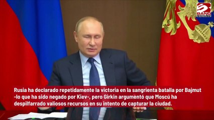 Las tropas de Vladimir Putin no detendrán el contraataque ucraniano