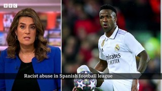 Vinicius Jr_ La Liga club Valencia fined after racist abuse of Real Madrid forward - BBC News