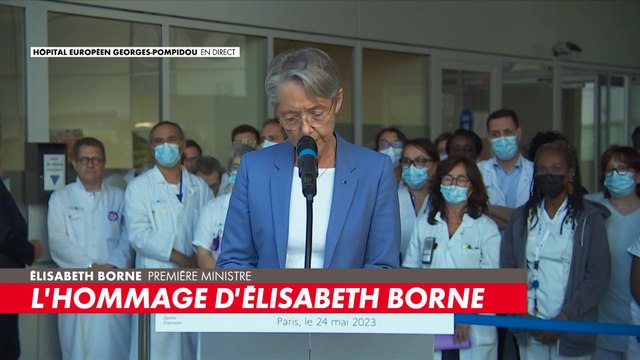 Élisabeth Borne : «Je pense à sa famille, à ses deux enfants Maël et Eliott, à ses proches et à ses collègues», à propos de l'infirmière poignardée à Reims