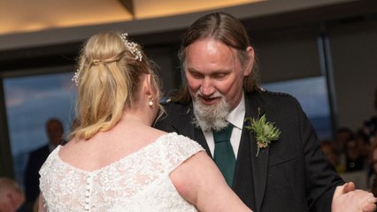 Dad Who Is Blind Learns Father-Daughter Dance And Records Song To Surprise Bride | Happily TV