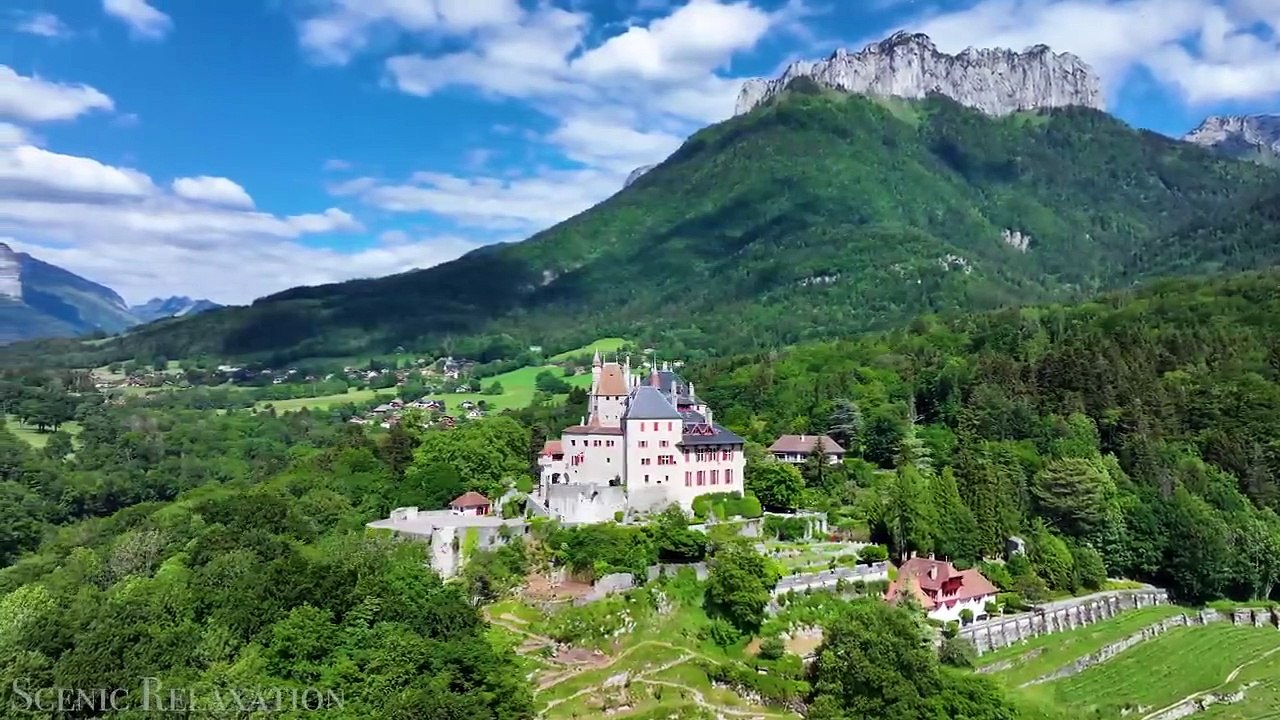 The Alps 4K Scenic Relaxation Film With Inspiring Music