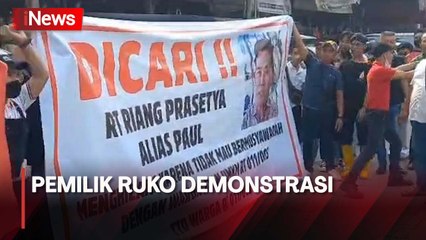 Ruko Dibongkar di Pluit, Pemilik dan Karyawan Geruduk Rumah Ketua RT